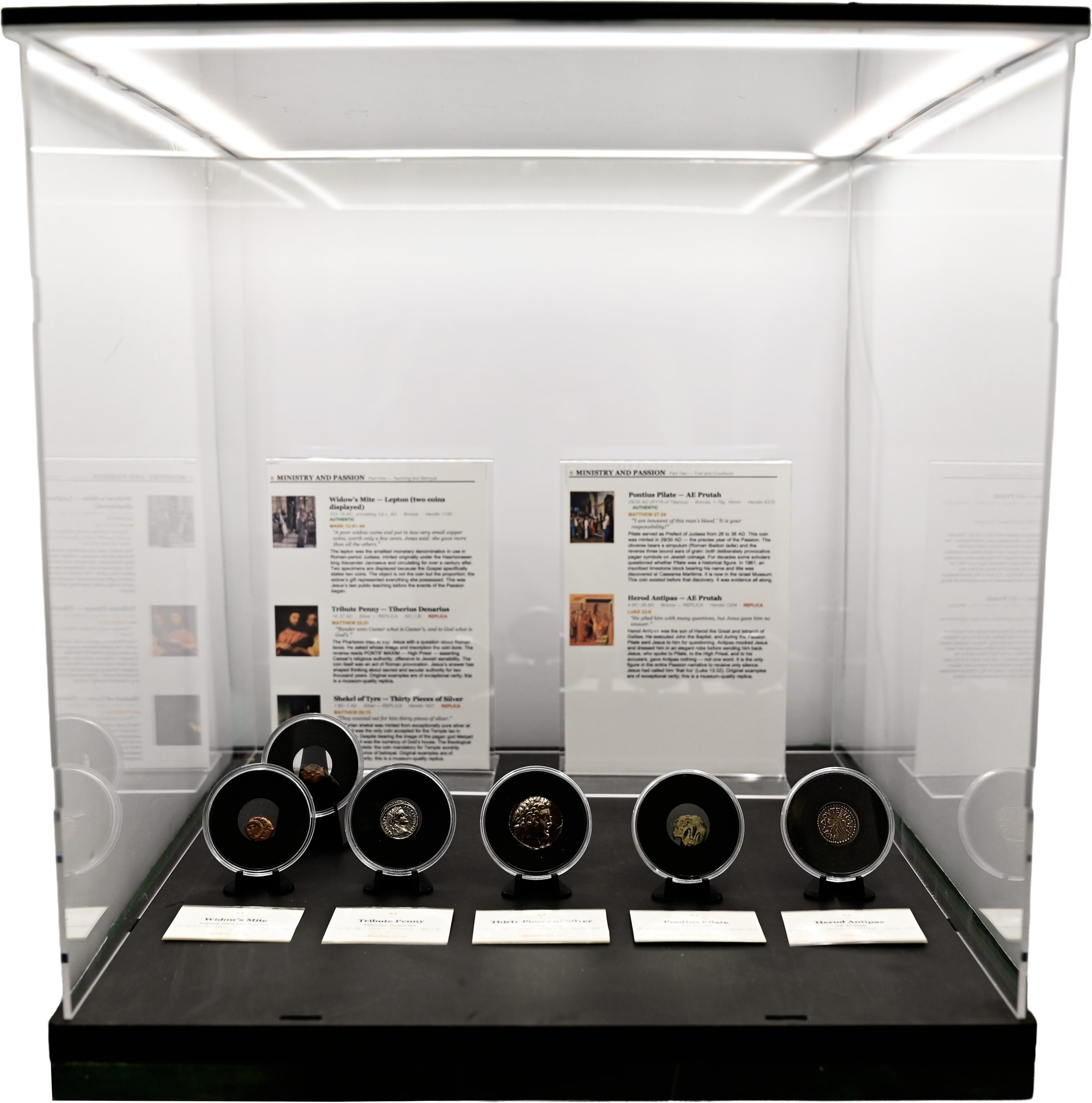 Coins from Jesus' Ministry and Passion