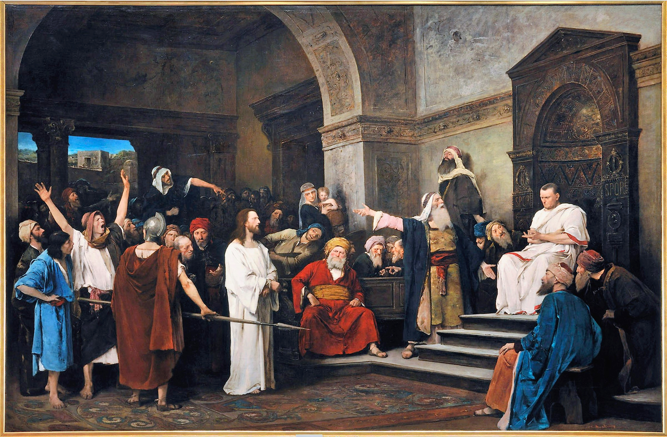 Pontius Pilate — AE Prutah display card