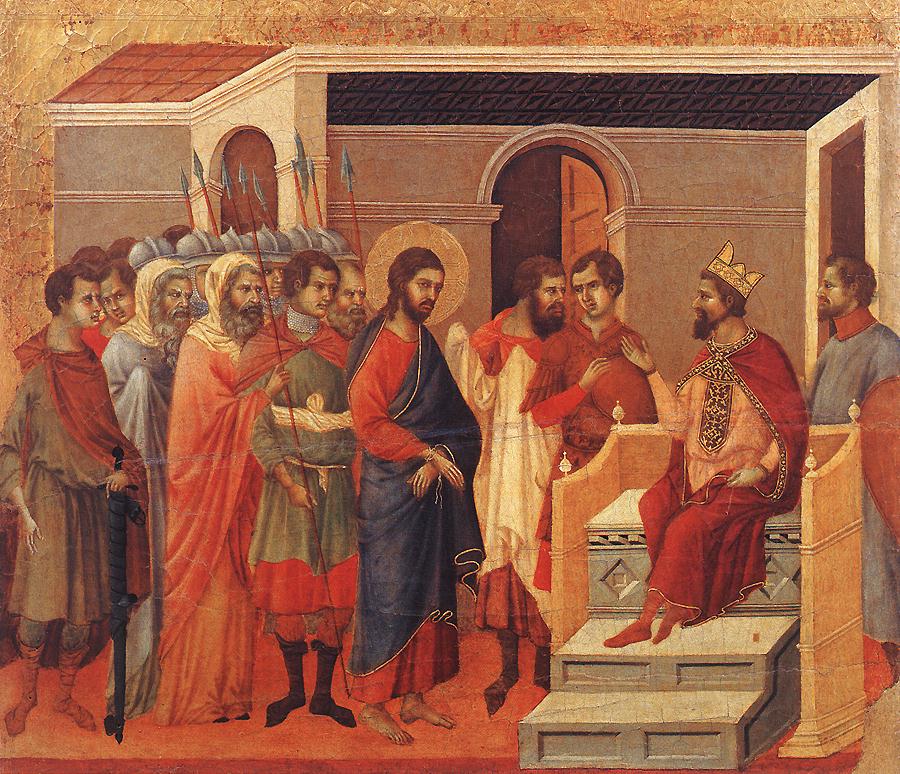 Herod Antipas — AE Prutah display card